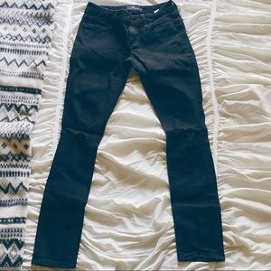 Lucky Brand Lolita Skinny Black Destructed Jeans